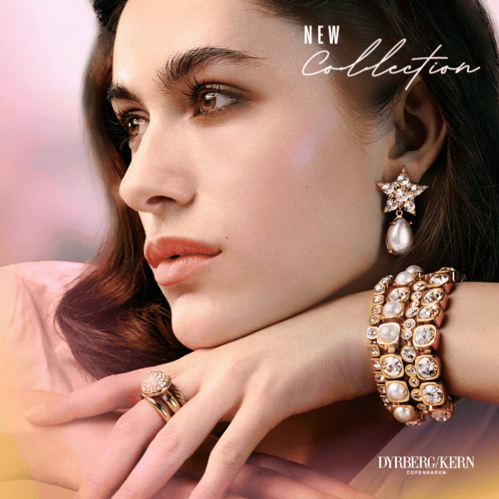 Image of Dyrberg/Kern Jewellery on a model