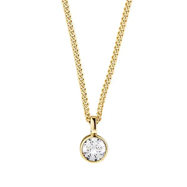 Jemma Gold Necklace, Crystal Dyrberg/Kern NZ
