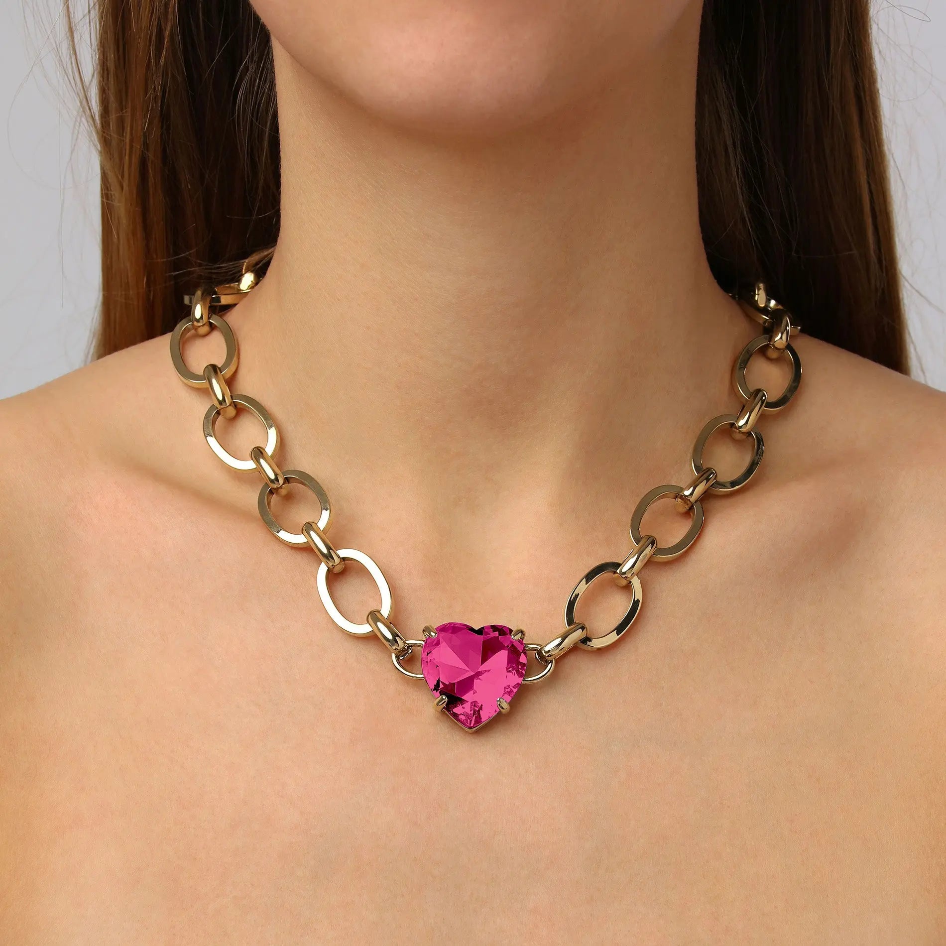 Braze Gold Necklace, Rose Dyrberg/Kern NZ
