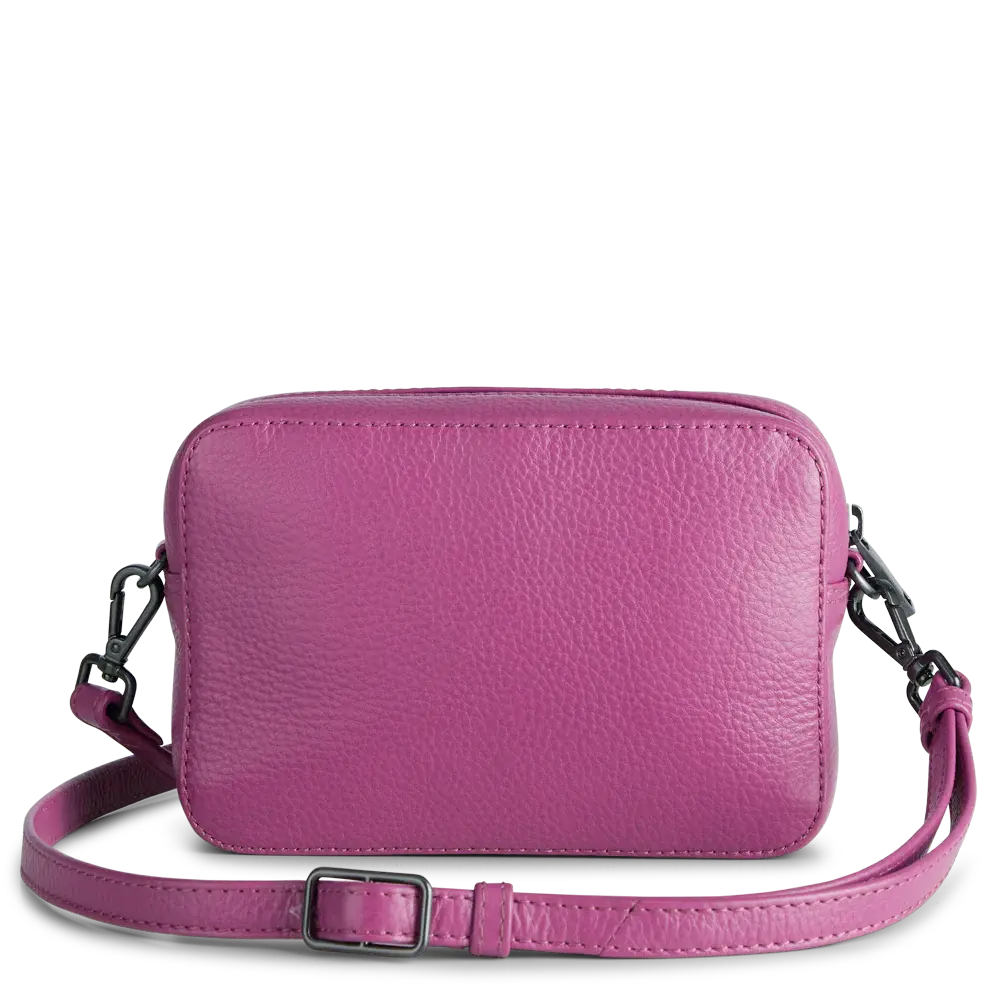 Elea Crossbody Bag, Grain, Fuchsia Pink Markberg NZ