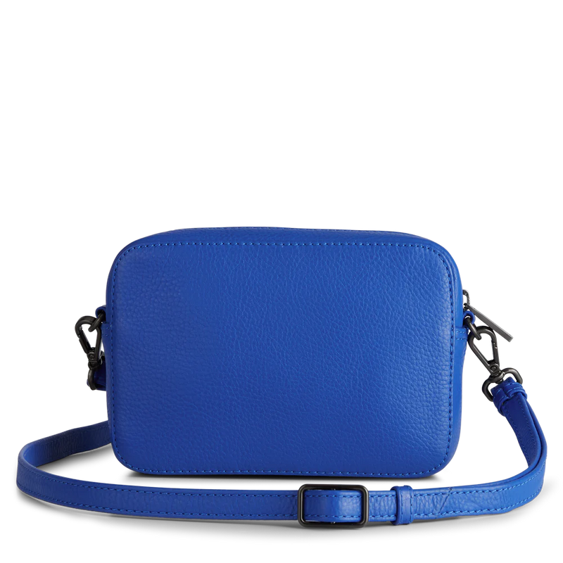 Elea Crossbody Bag, Grain, Electric Blue