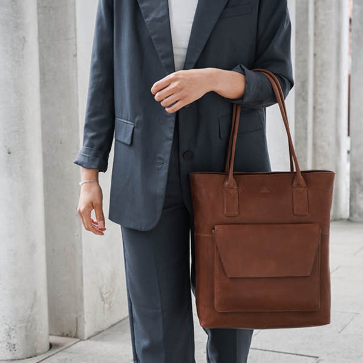 Markberg designer leather work bag