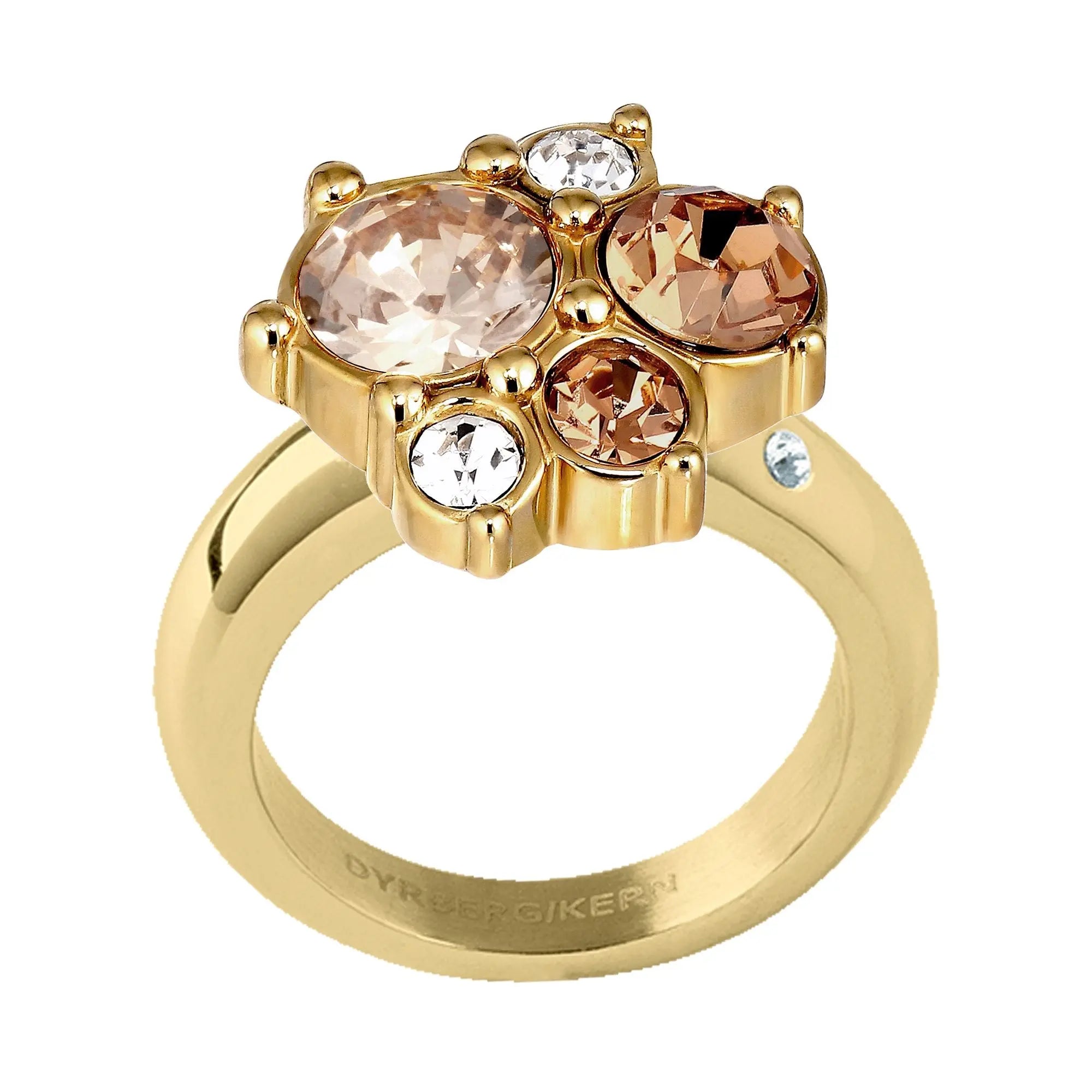 Chaos Gold Interchangeable Ring Topper, Golden Dyrberg/Kern NZ