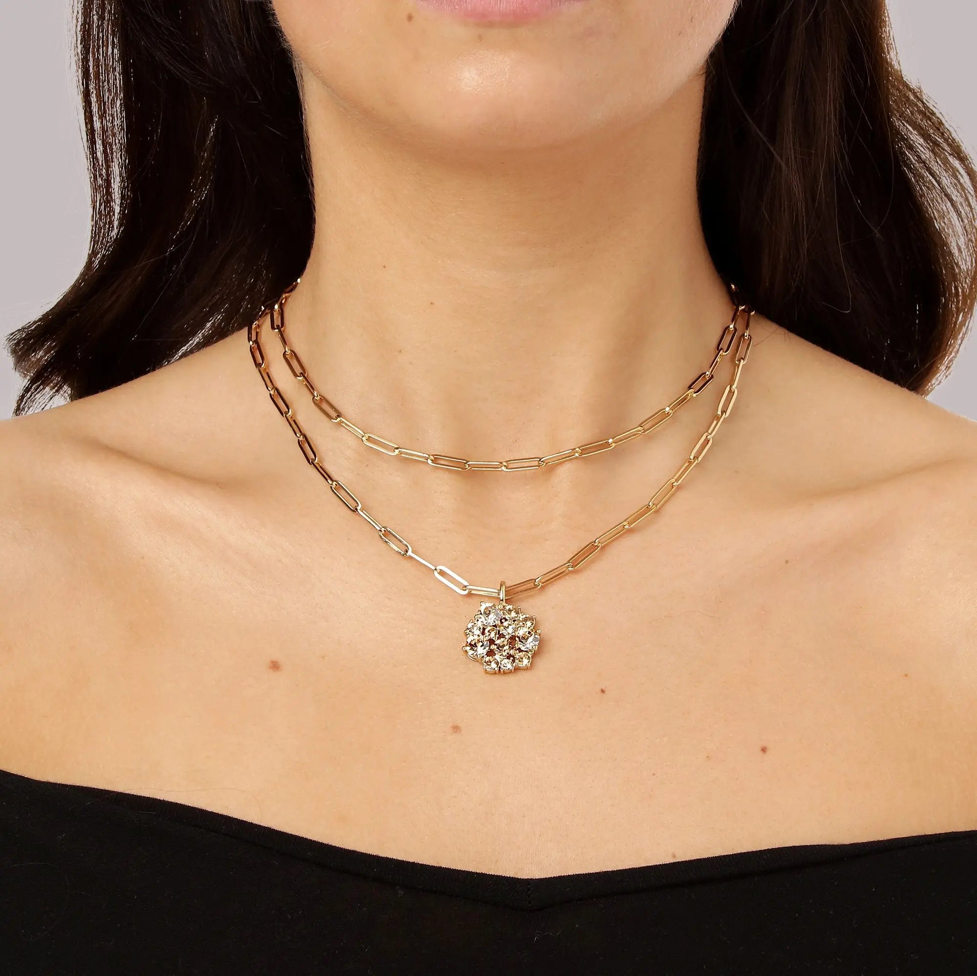 Colt Gold Pendant Necklace, Golden Dyrberg/Kern NZ