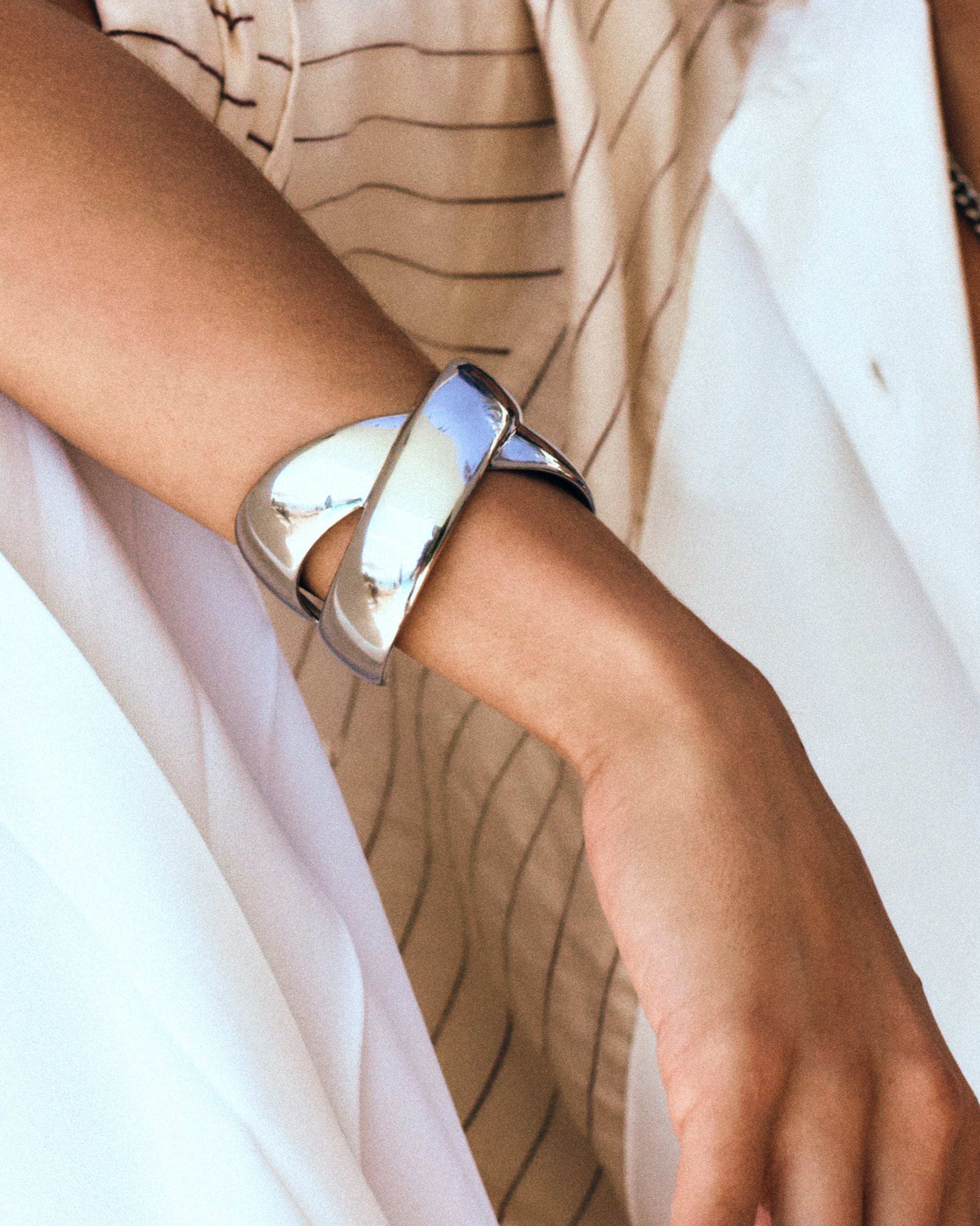 Alexa Bangle Silver Edblad NZ