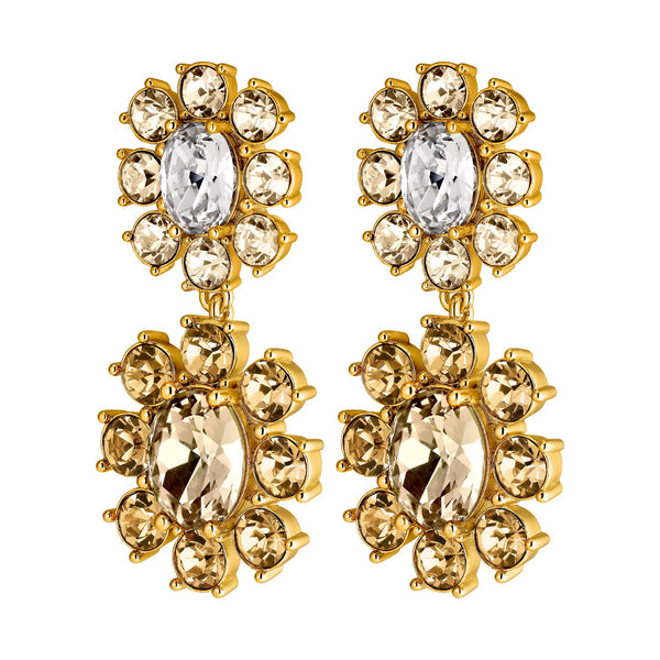 Lina Gold Earrings - Golden