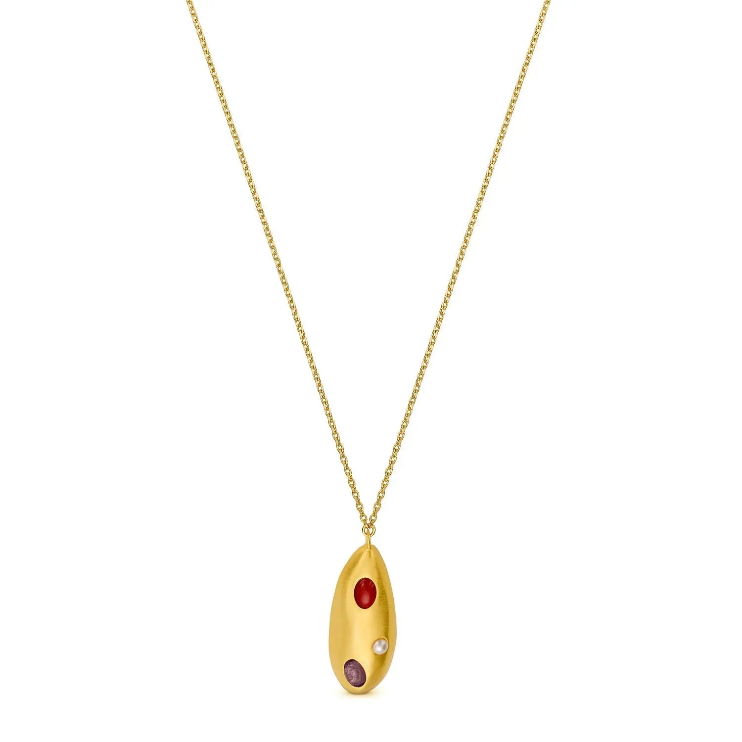 Addaia Gold Necklace – Small - Dyrberg/Kern NZ