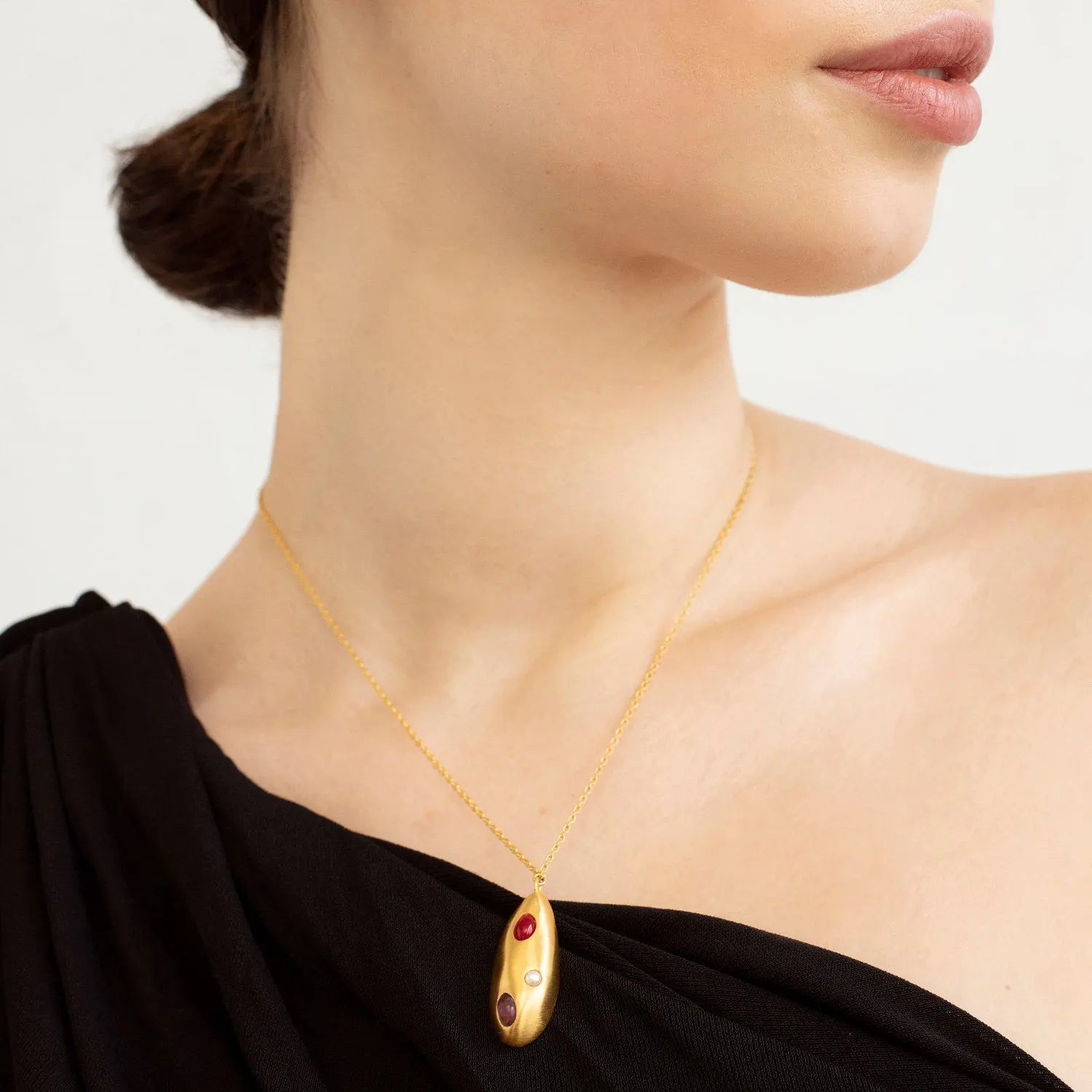 Addaia Gold Necklace – Small - Dyrberg/Kern NZ