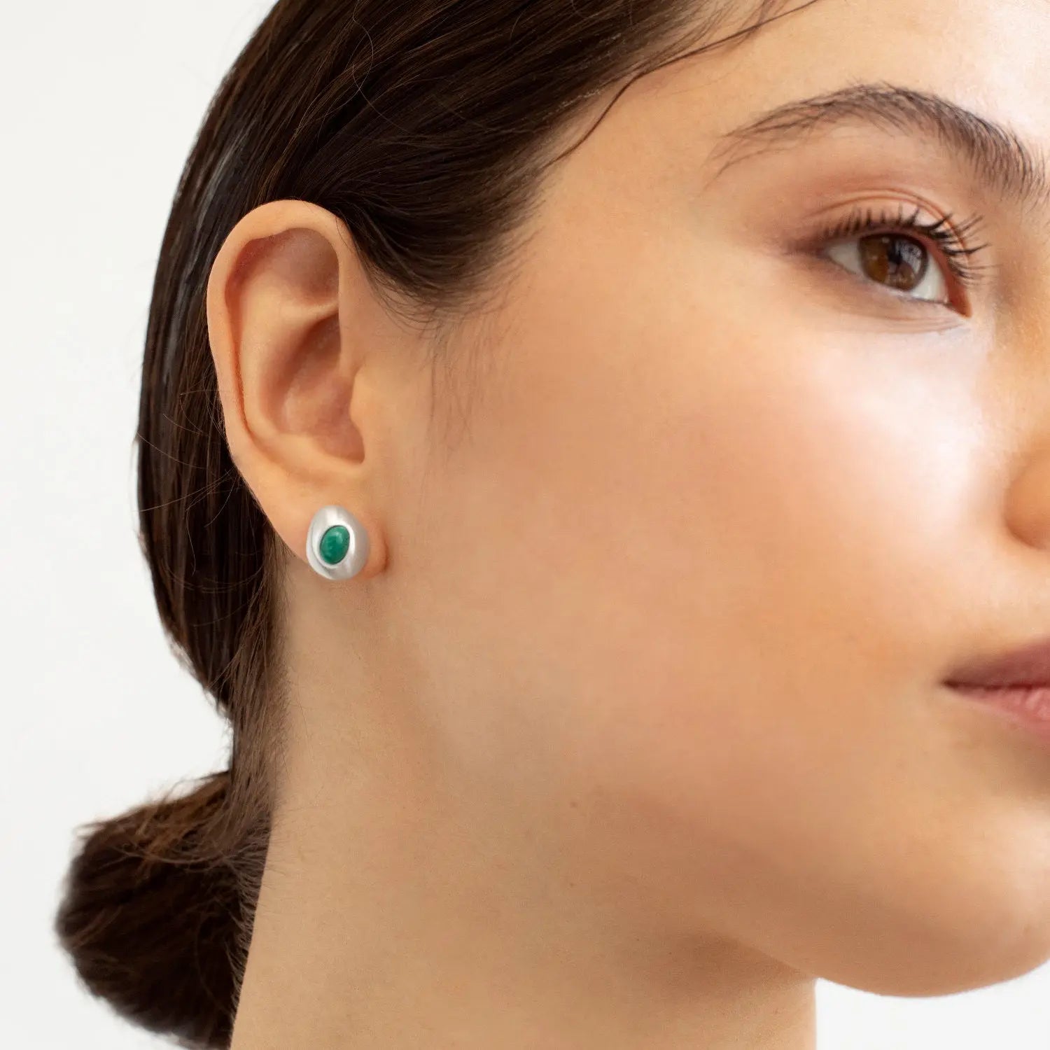 Addaia Silver Earrings Small - Dyrberg/Kern NZ