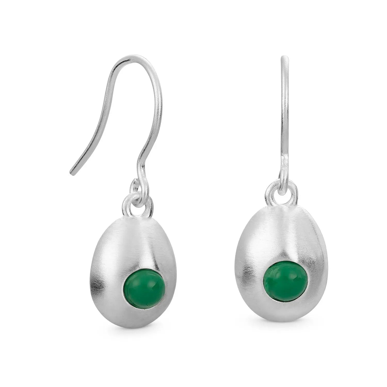 Addaia Silver Hook Earrings - Dyrberg/Kern NZ