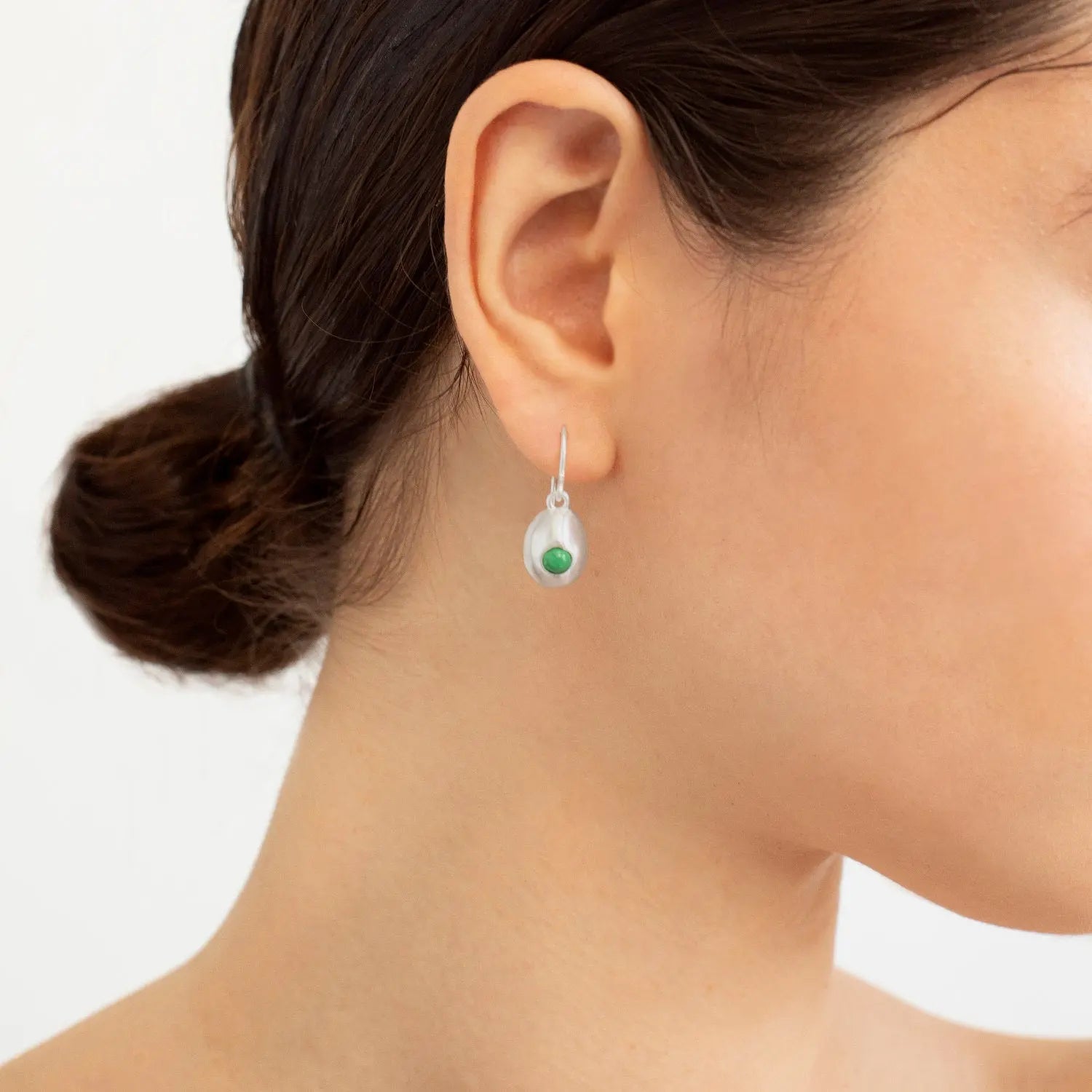 Addaia Silver Hook Earrings - Dyrberg/Kern NZ