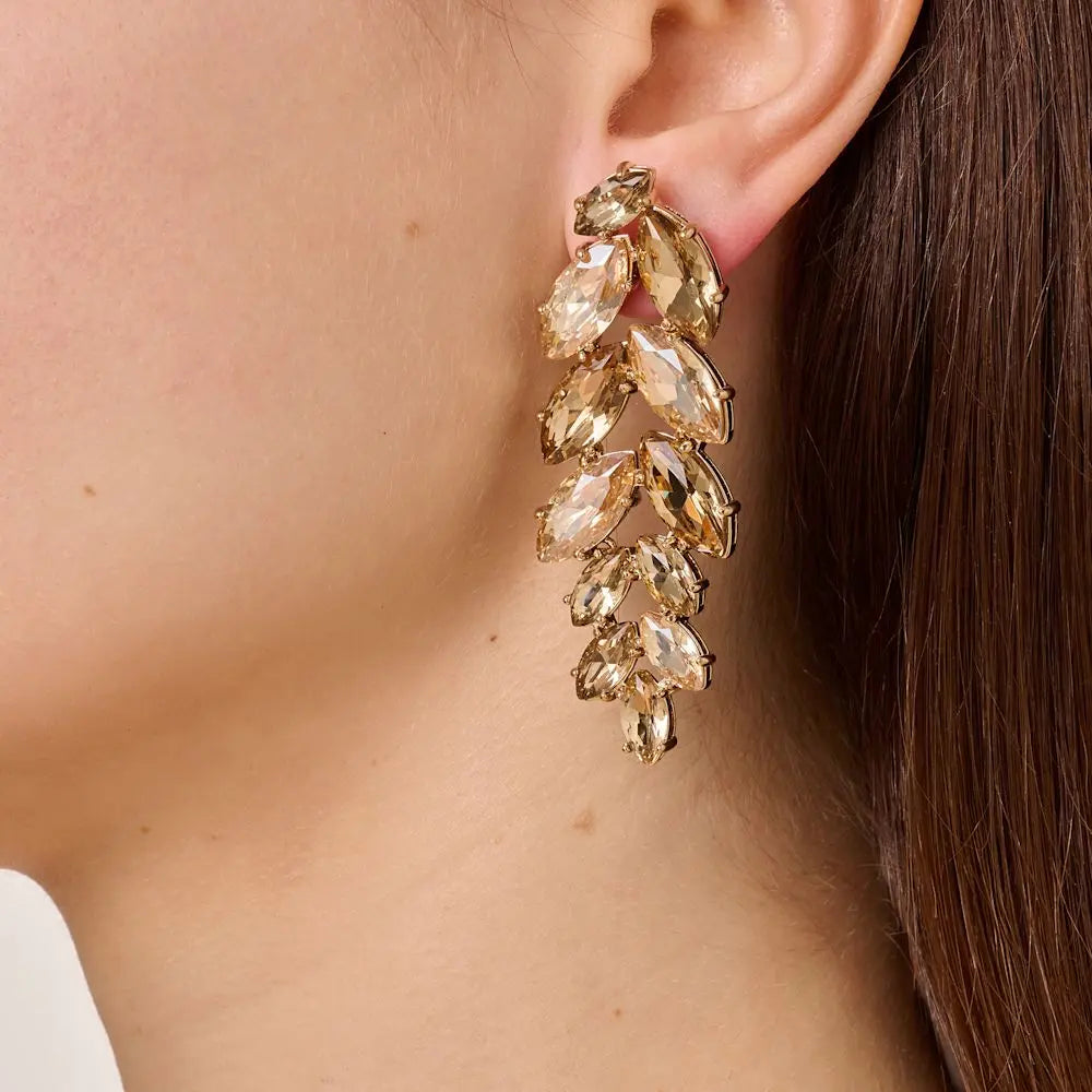 Banyan Gold Earrings - Golden - Dyrberg/Kern NZ