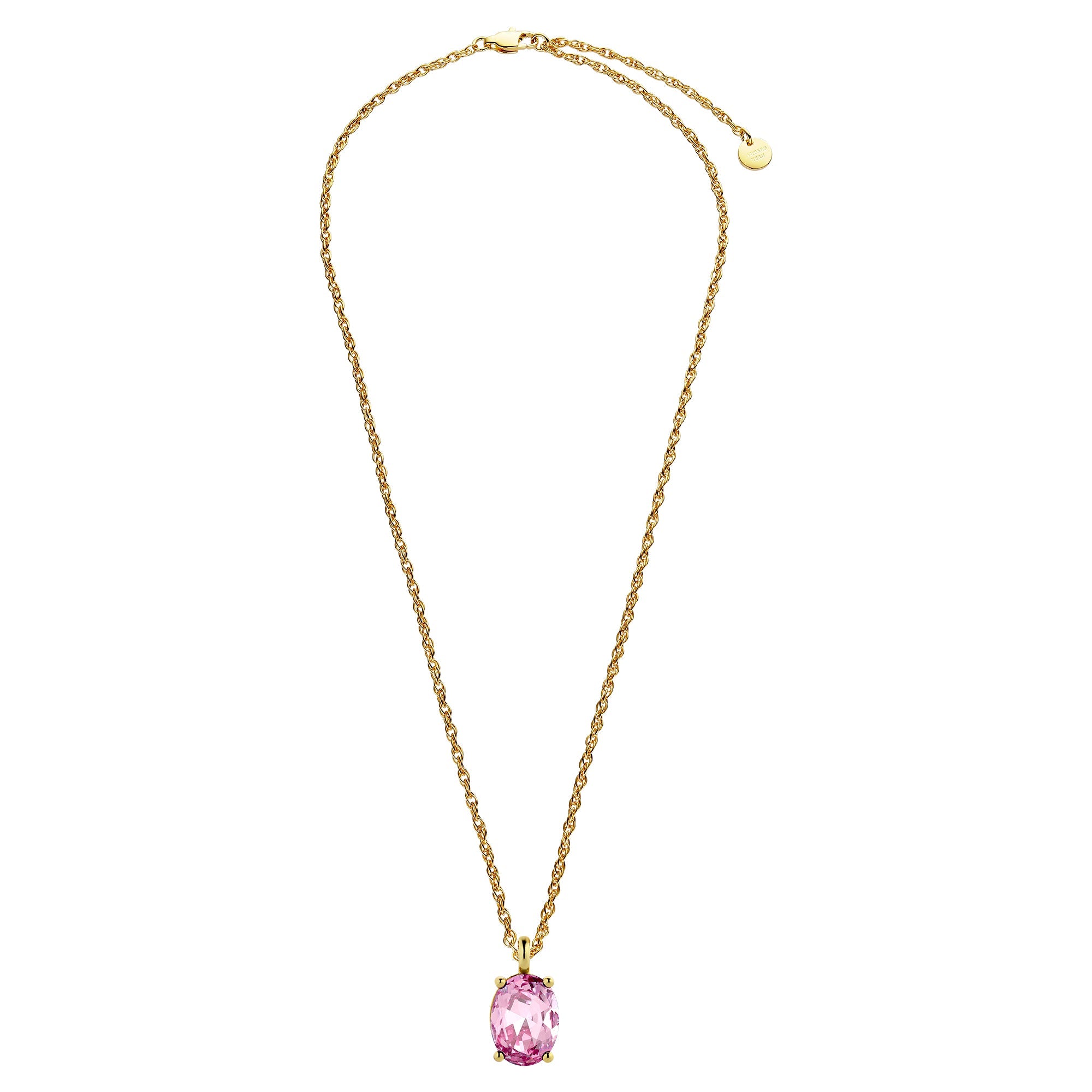 Barga Gold Necklace - Light Rose - Dyrberg/Kern NZ