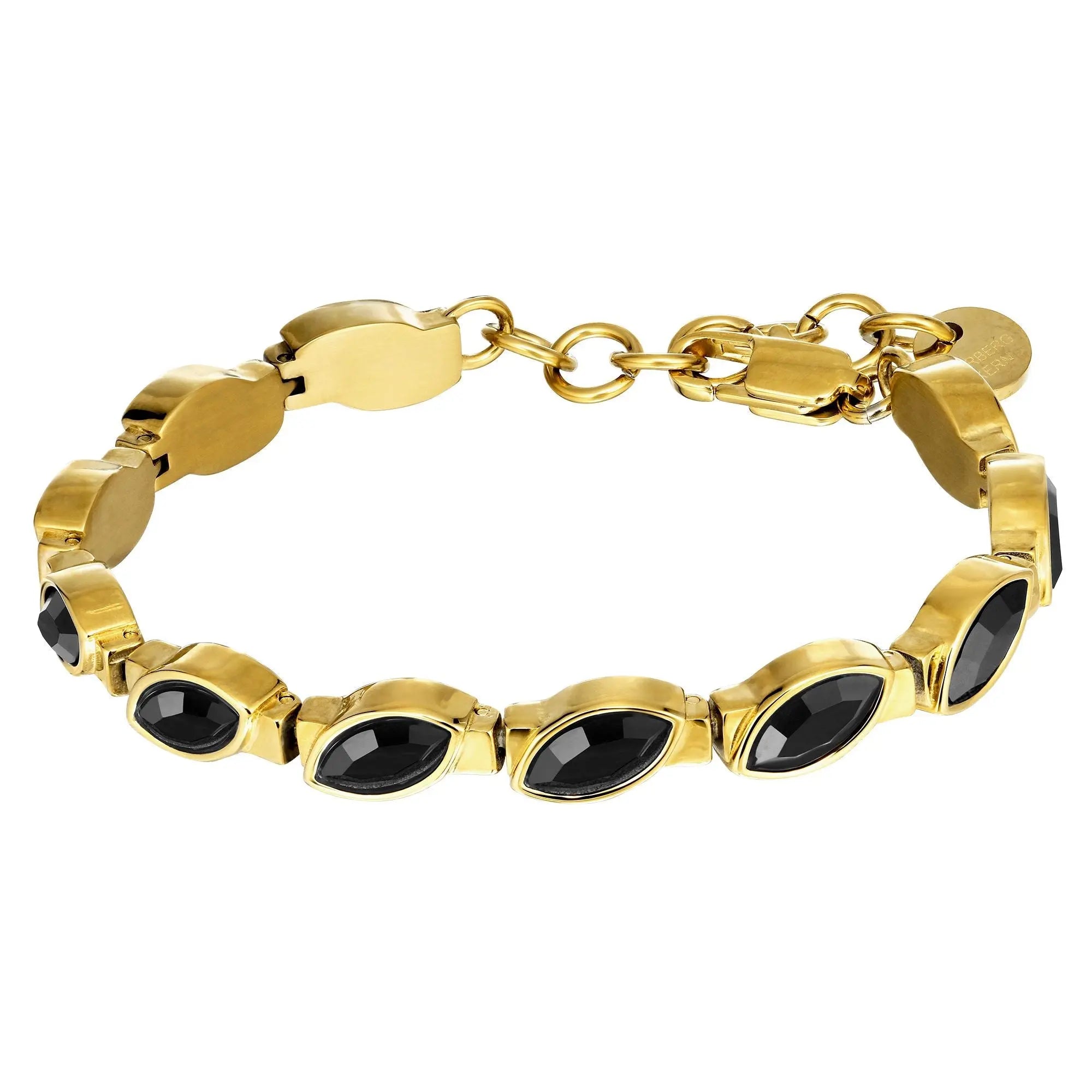 Celtis Gold Bracelet - Black - Dyrberg/Kern NZ