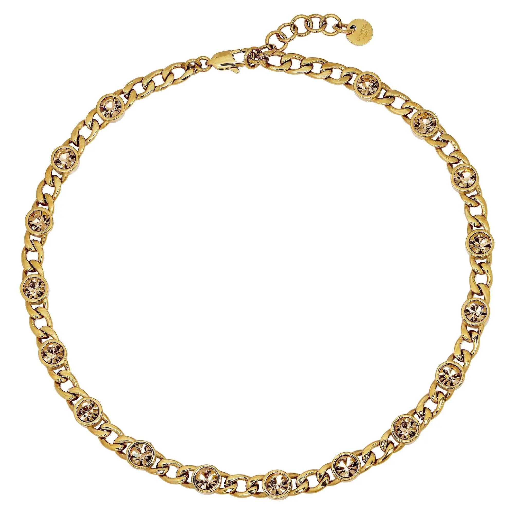 Collana Gold Necklace - Golden - Dyrberg/Kern NZ