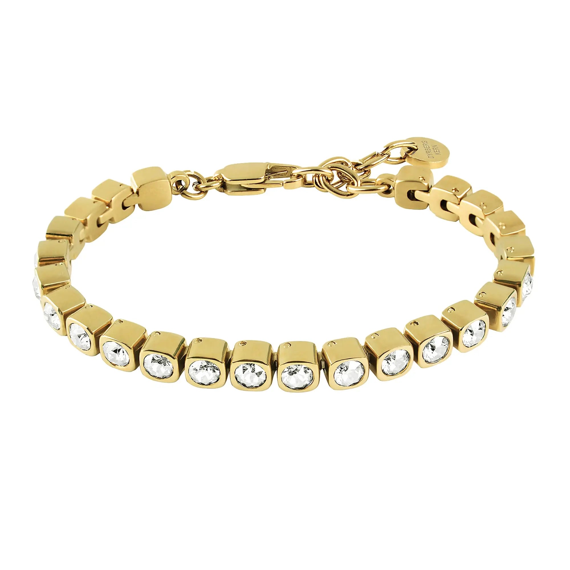 Cory Gold Tennis Bracelet - Dyrberg/Kern NZ