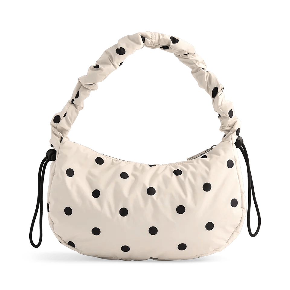 Crave Bag, Recycled, Polka Dot, Creme - Dyrberg/Kern NZ