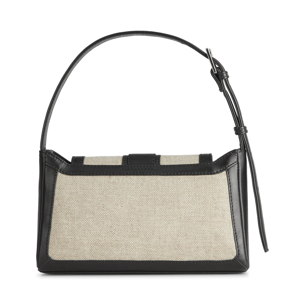 Daphne Bag, Canvas Mix, Black+Offwhite - Dyrberg/Kern NZ