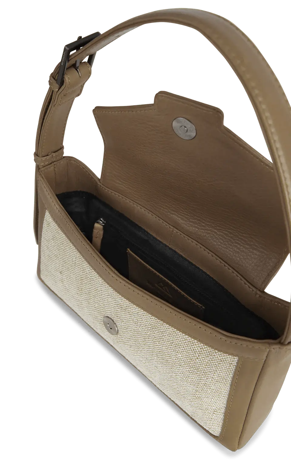 Daphne Bag, Canvas Mix, Caramel+Offwhite - Dyrberg/Kern NZ