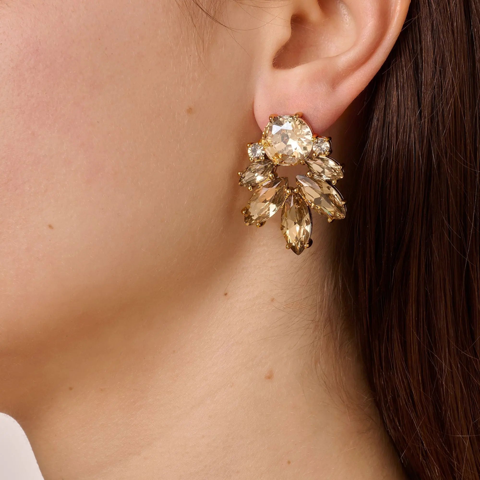 Drago Gold Earrings - Golden - Dyrberg/Kern NZ