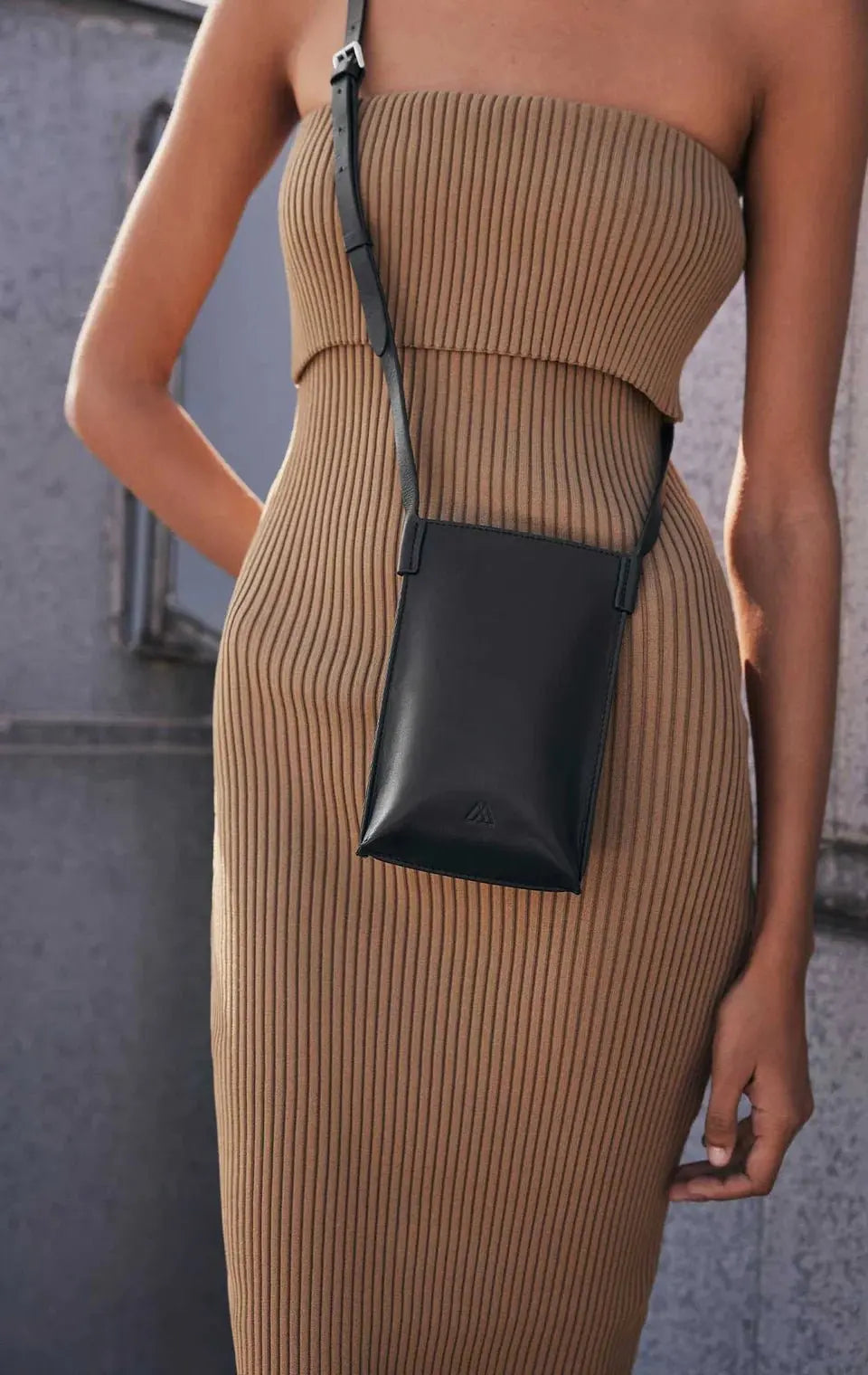 Elva Mini Crossbody Bag, Antique, Black - Dyrberg/Kern NZ