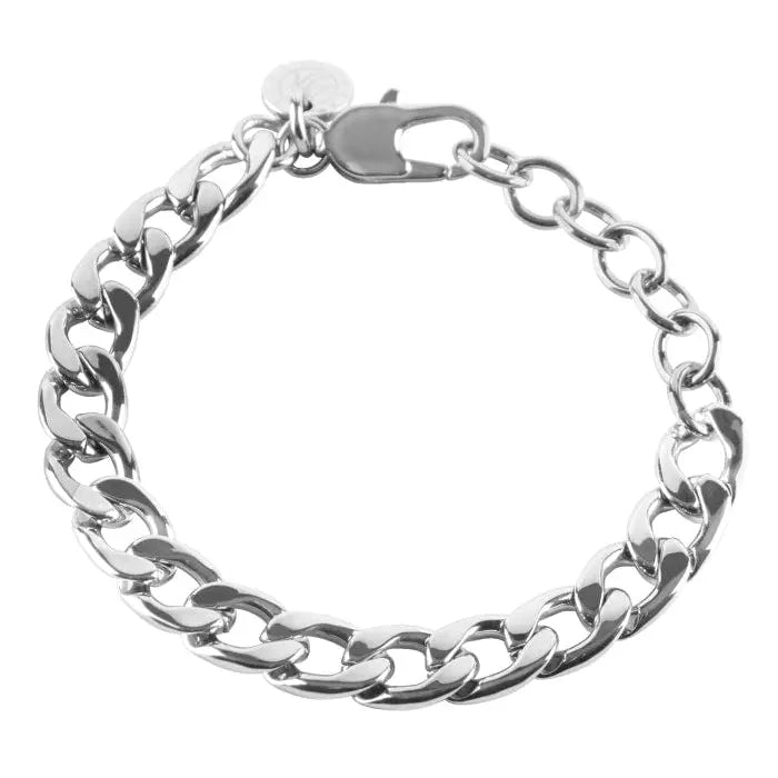 Jolie Shiny Silver Chain Bracelet Dyrberg/Kern NZ