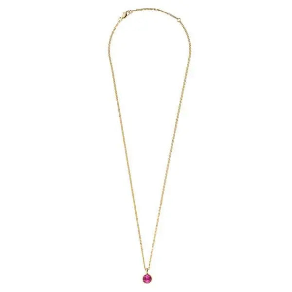 Ette Gold Necklace - Pink - Dyrberg/Kern NZ