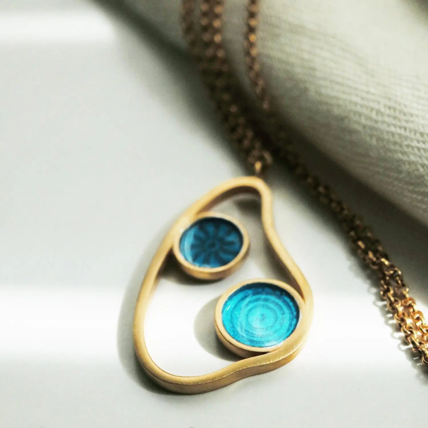 Gaudi Gold Necklace La Pederera - Dyrberg/Kern NZ