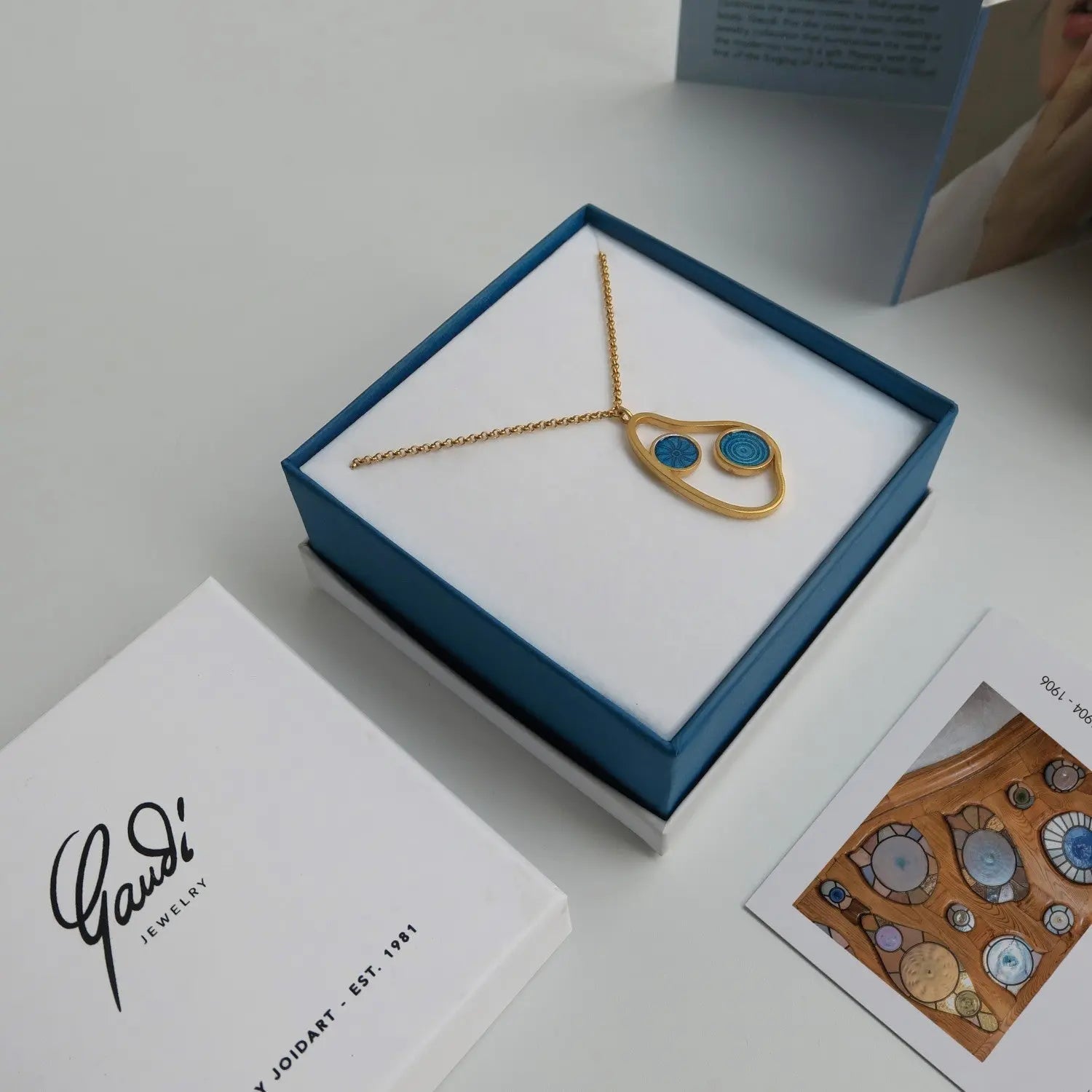 Gaudi Gold Necklace La Pederera - Dyrberg/Kern NZ