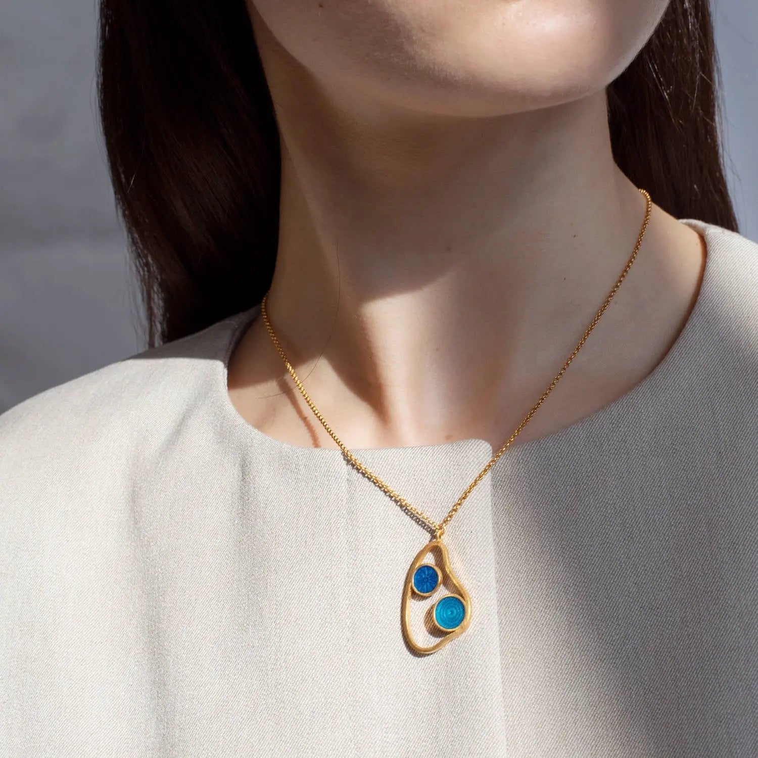 Gaudi Gold Necklace La Pederera - Dyrberg/Kern NZ