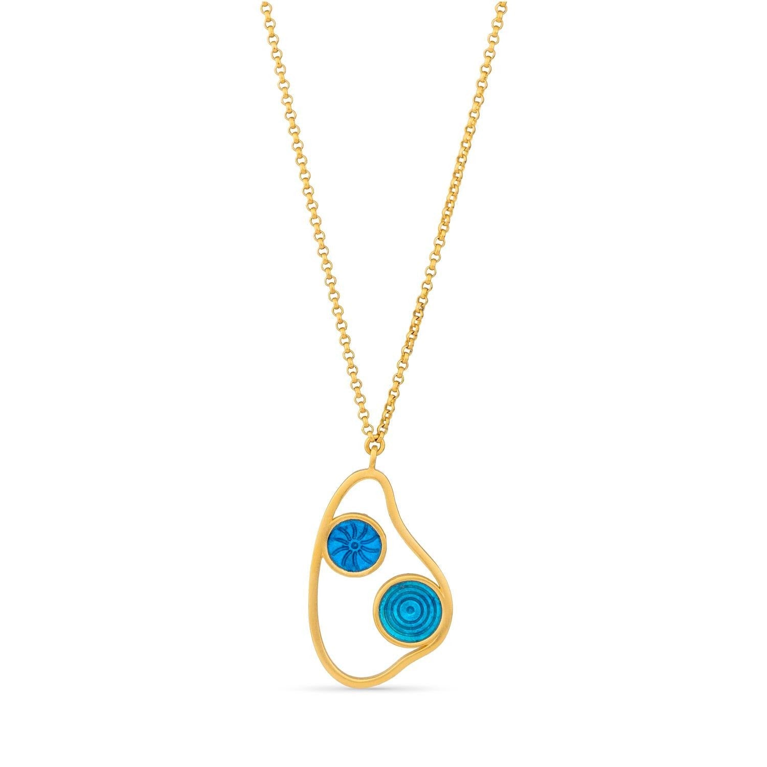 Gaudi Gold Necklace La Pederera - Dyrberg/Kern NZ