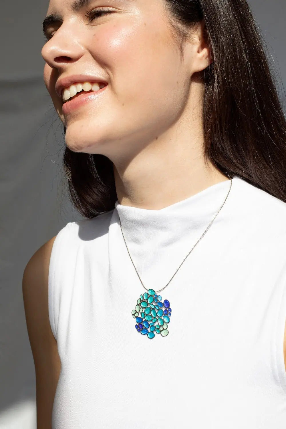 Gaudi Silver Necklace Fruits Large - Dyrberg/Kern NZ