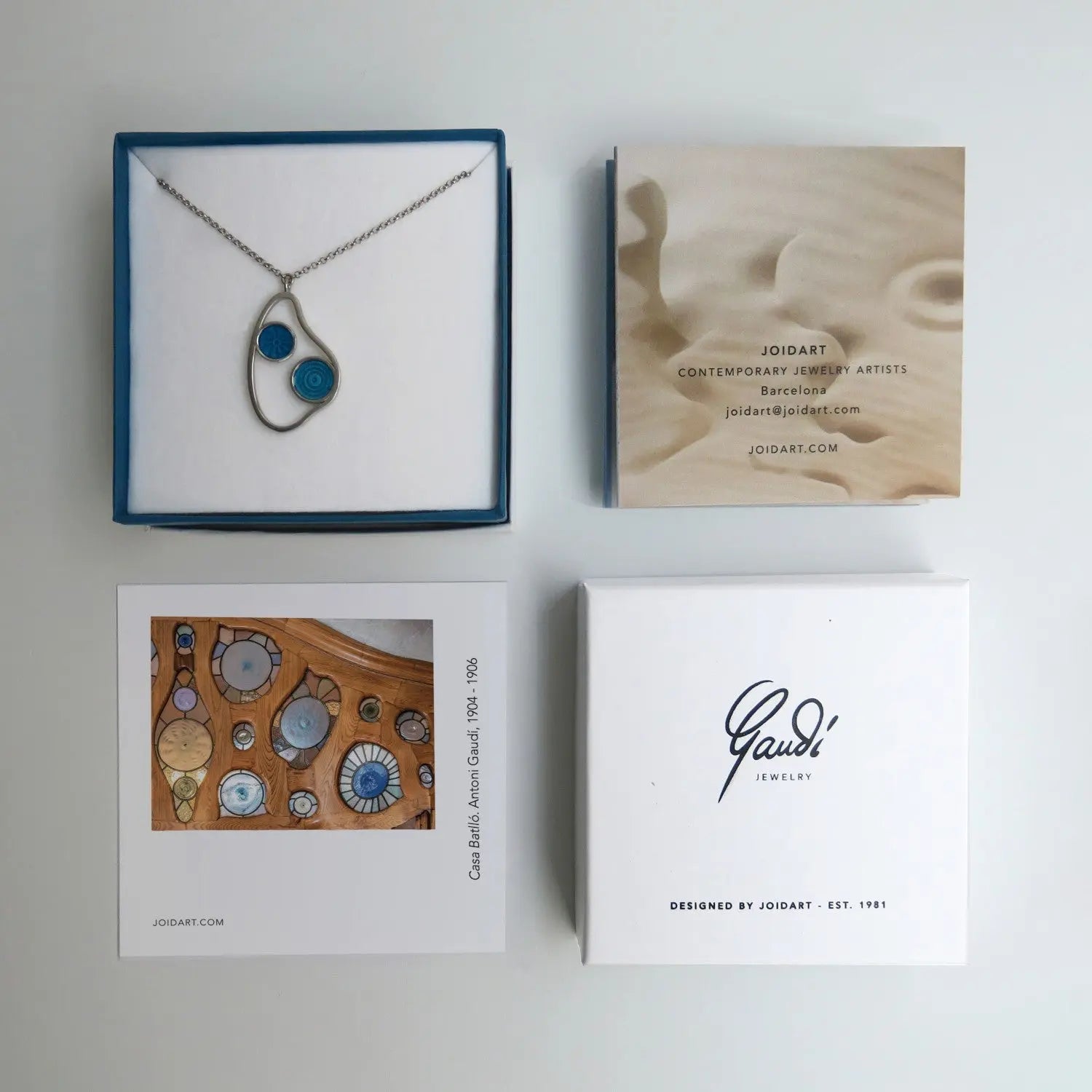 Gaudi Silver Necklace La Pederera - Dyrberg/Kern NZ