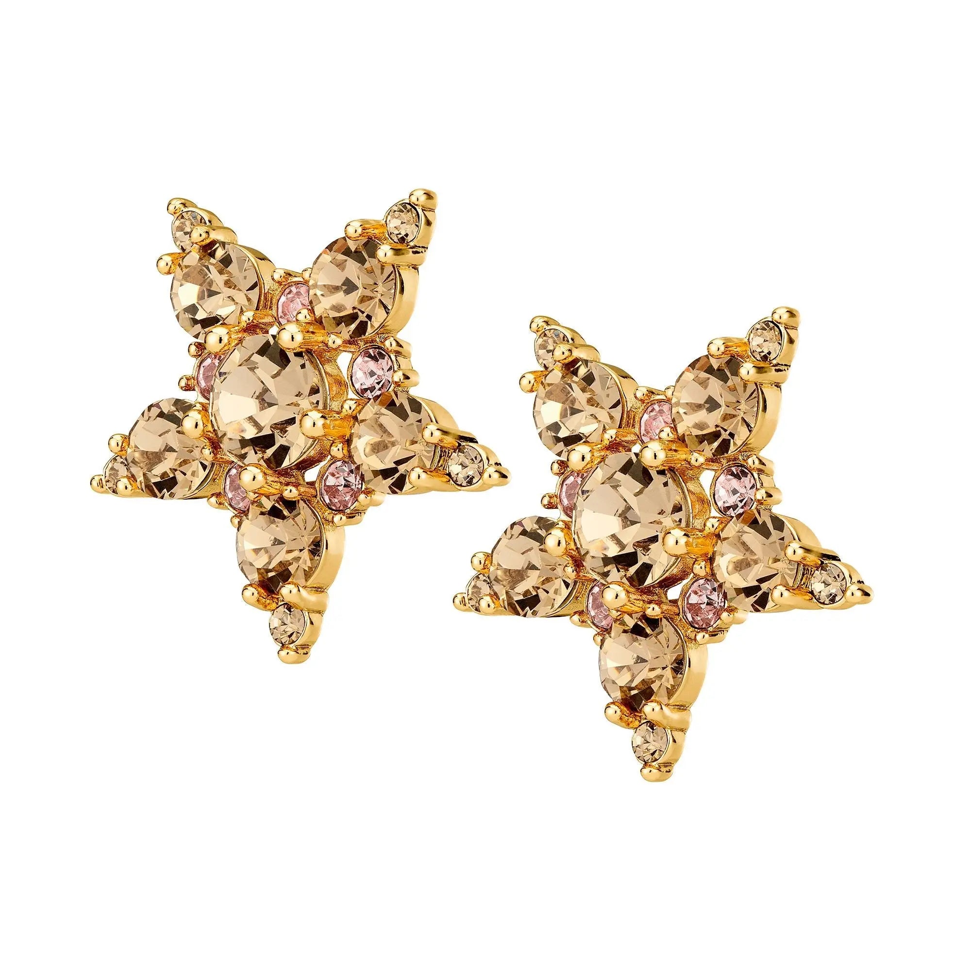 Gemini Gold Earrings - Golden - Dyrberg/Kern NZ