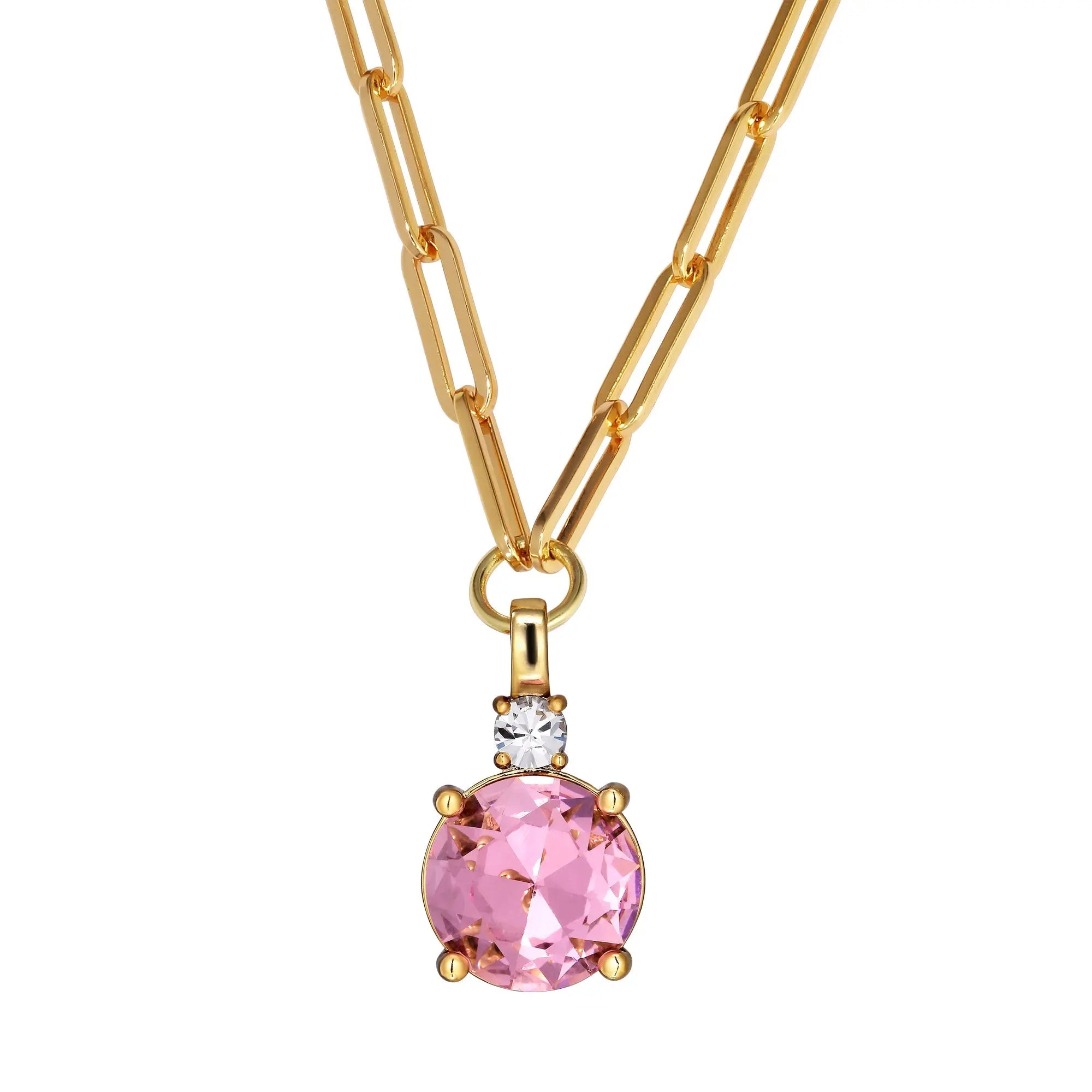 Glory Gold Necklace - Light Rose - Dyrberg/Kern NZ