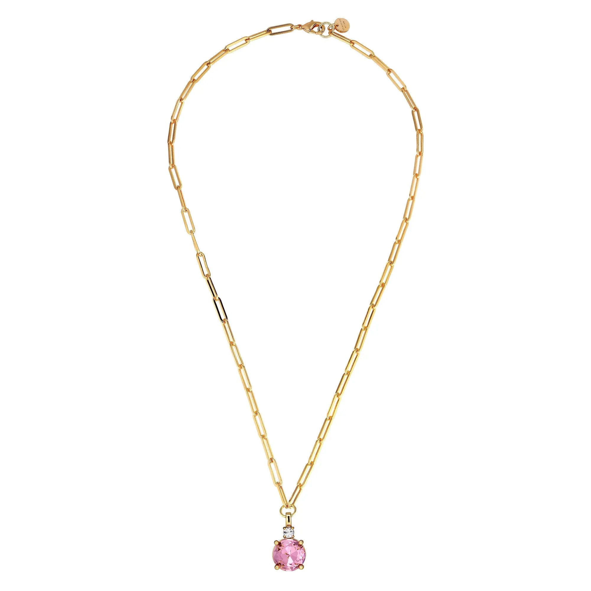 Glory Gold Necklace - Light Rose - Dyrberg/Kern NZ
