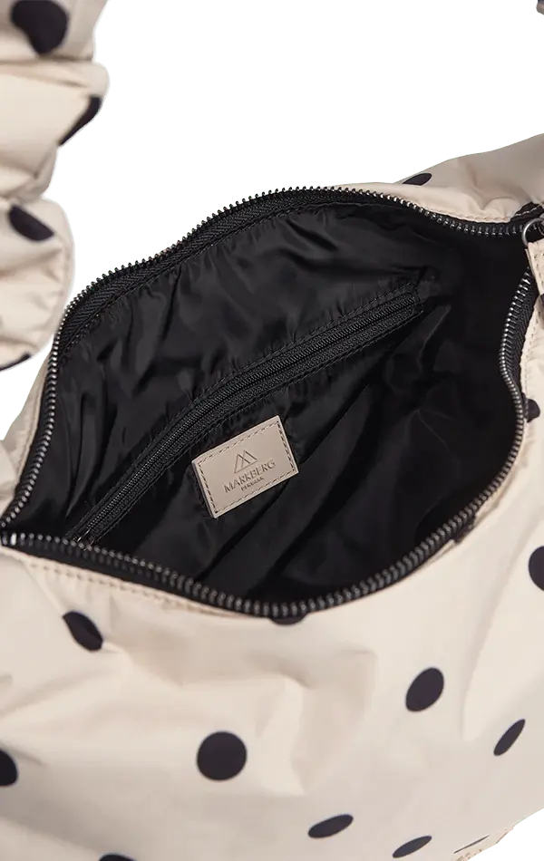 Ground Bag, Recycled, Polka Dot, Creme - Dyrberg/Kern NZ