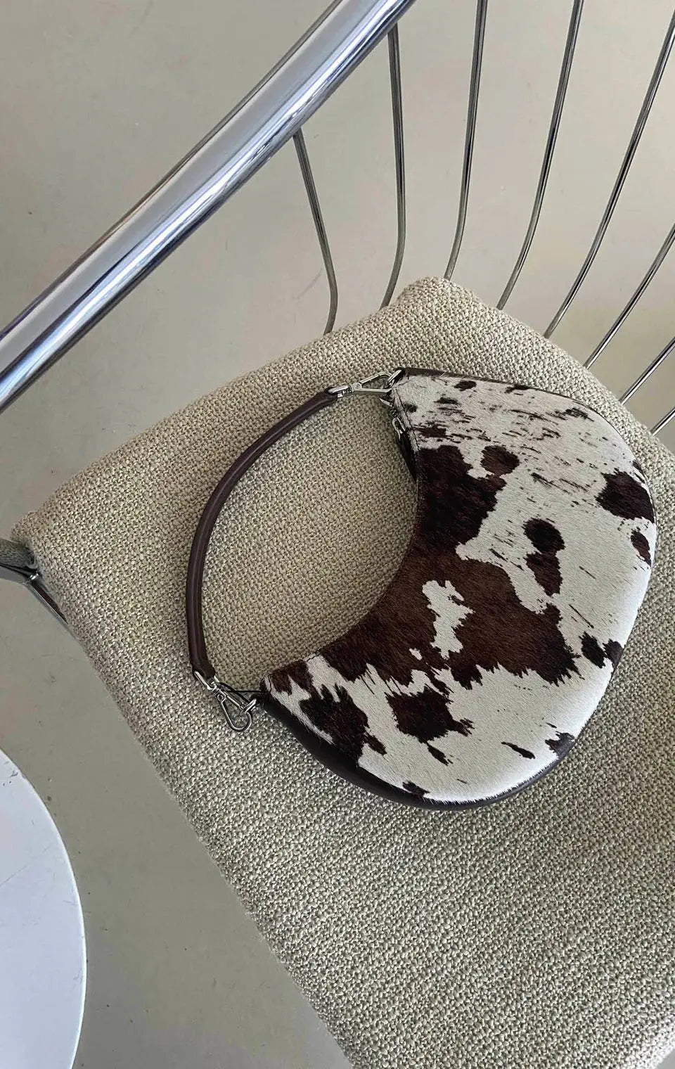Helia Cross. Bag, Cow Print, Cow Print - Dyrberg/Kern NZ