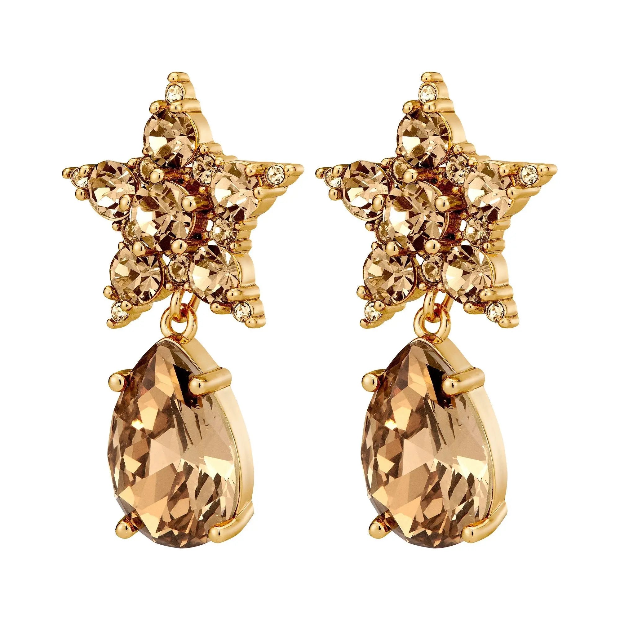 Hydra Gold Earrings - Golden - Dyrberg/Kern NZ