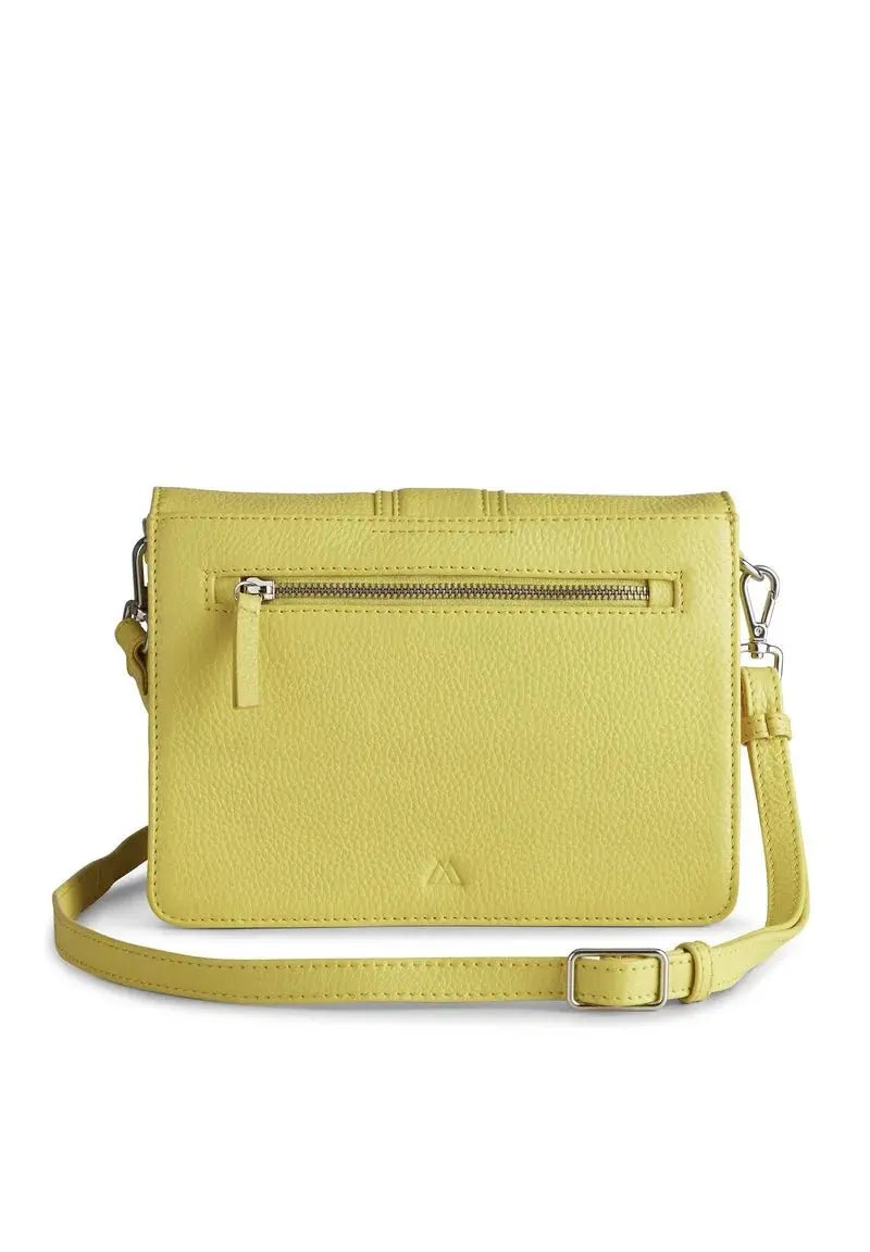 Jane Crossbody Bag, Grain, Electric Yellow - Dyrberg/Kern NZ