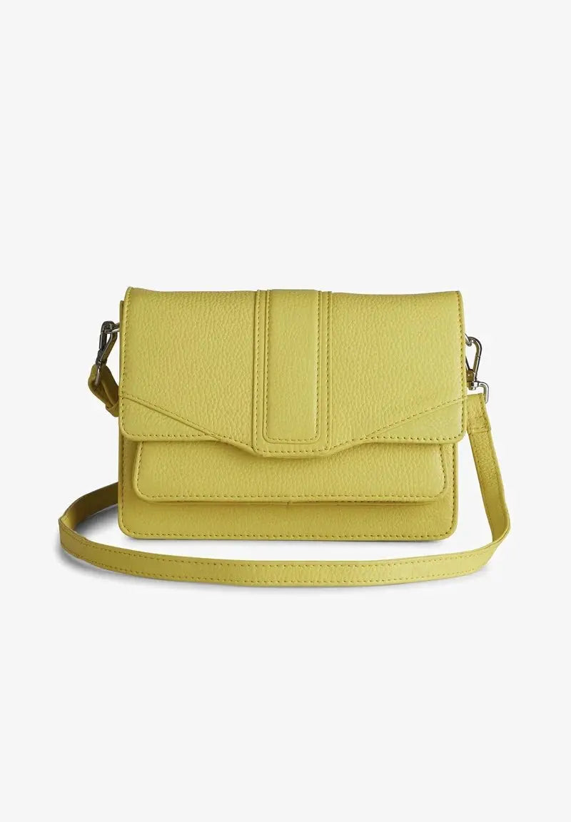 Jane Crossbody Bag, Grain, Electric Yellow - Dyrberg/Kern NZ