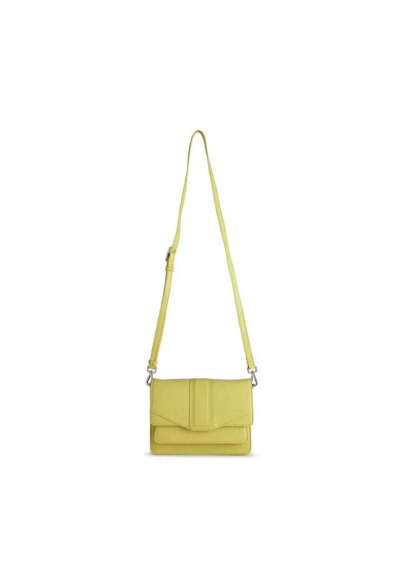 Jane Crossbody Bag, Grain, Electric Yellow - Dyrberg/Kern NZ