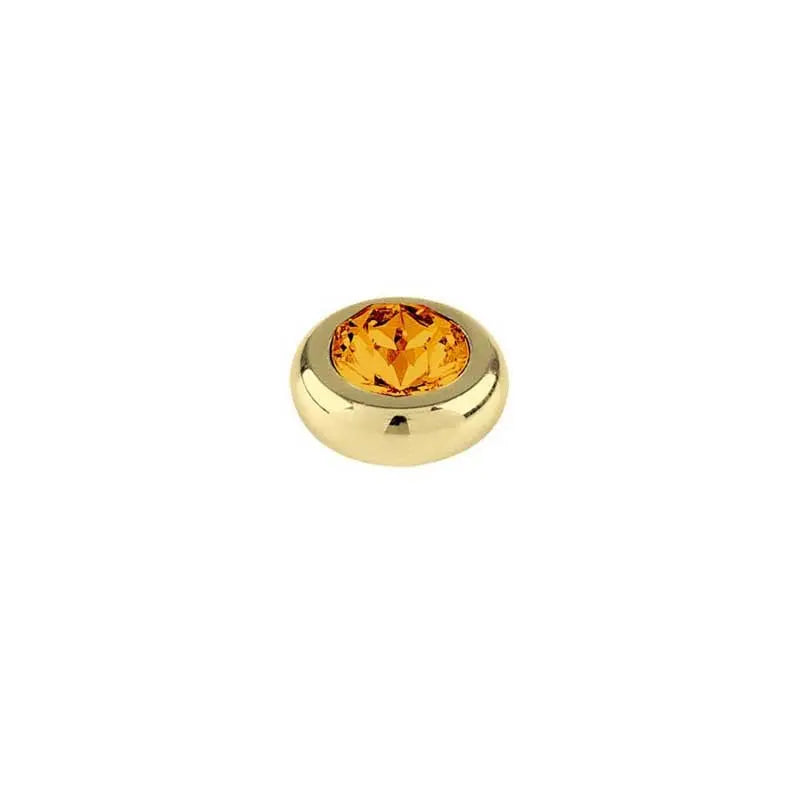 Joy Gold Interchangeable Ring Topper - Fire - Dyrberg/Kern NZ