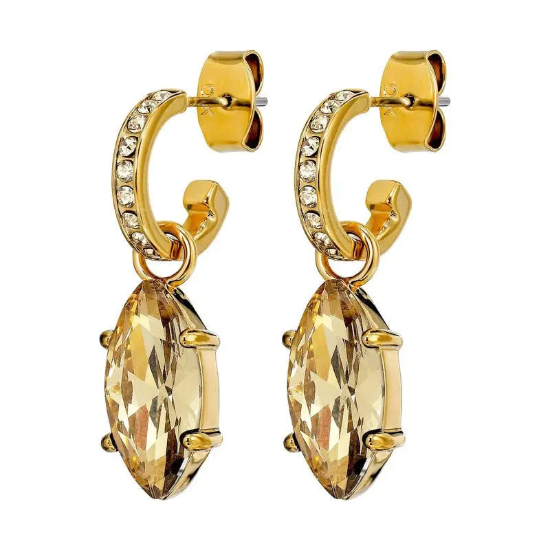 Junipe Gold Earrings - Golden - Dyrberg/Kern NZ