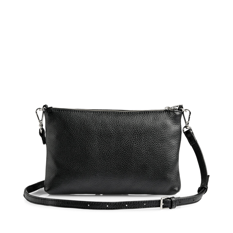 Karima Crossbody Bag, Grain, Black - Dyrberg/Kern NZ