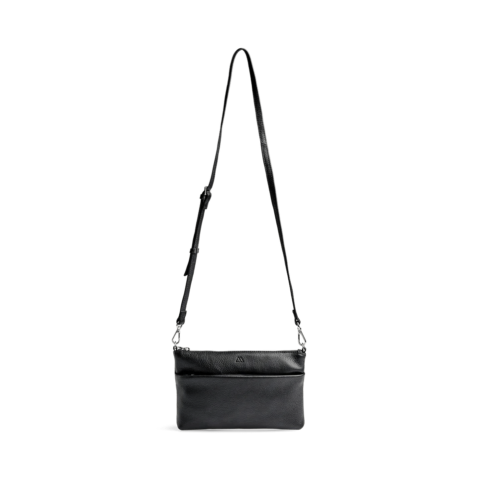Karima Crossbody Bag, Grain, Black - Dyrberg/Kern NZ