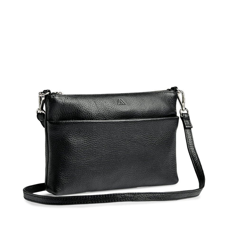 Karima Crossbody Bag, Grain, Black - Dyrberg/Kern NZ