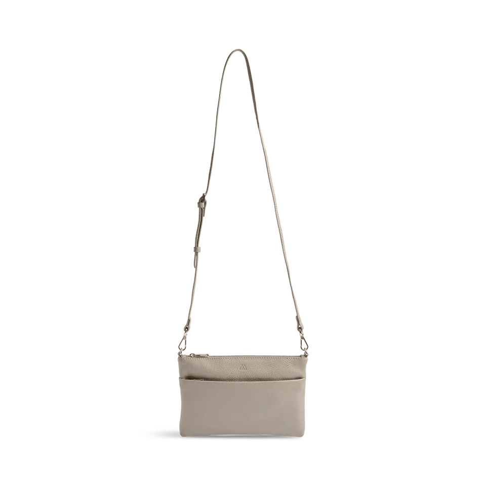 Karima Crossbody Bag, Grain, Sand w/Gold - Dyrberg/Kern NZ