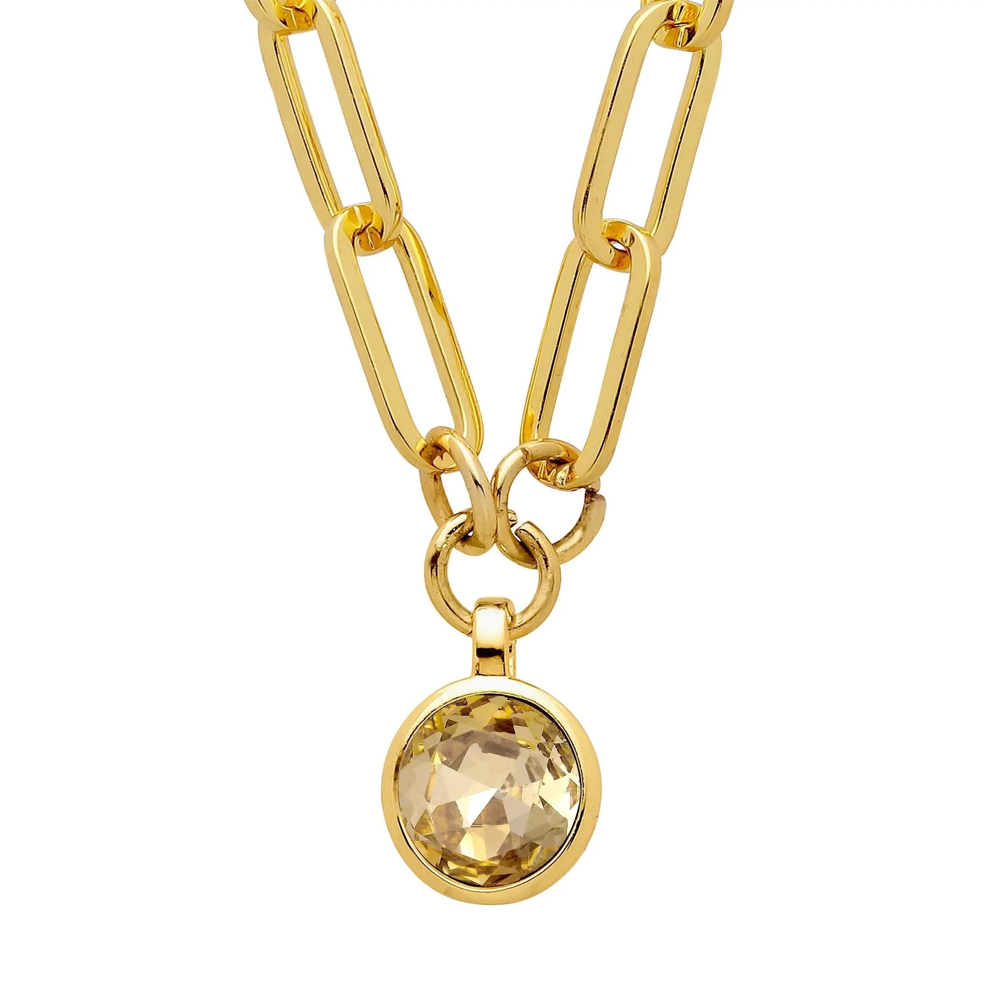 Lisanna Gold Necklace - Golden - Dyrberg/Kern NZ