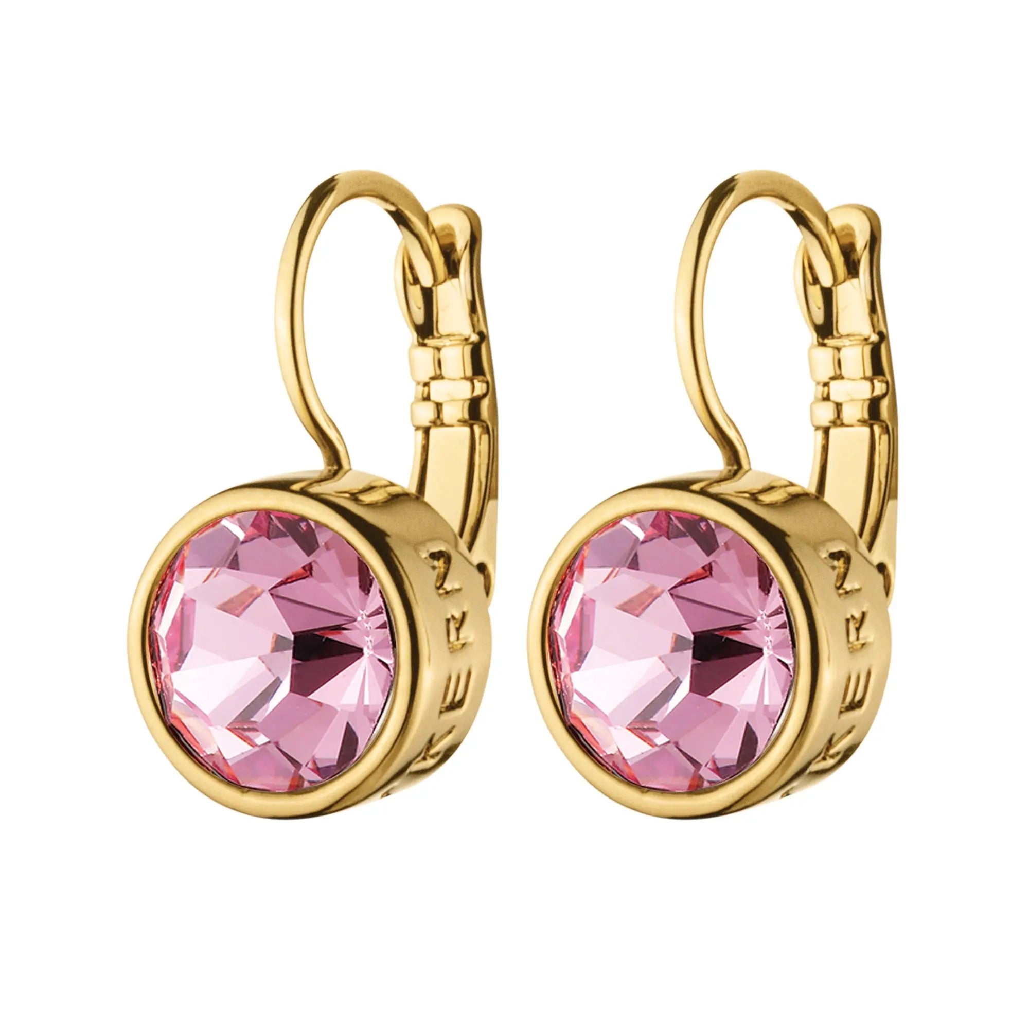 Louise Gold Earrings - Light Rose - Dyrberg/Kern NZ